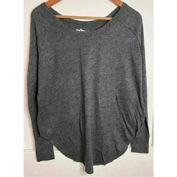 TNA Alder Long Sleeved Shirt in Charcoal Grey Size XS - Picture 2 of 11